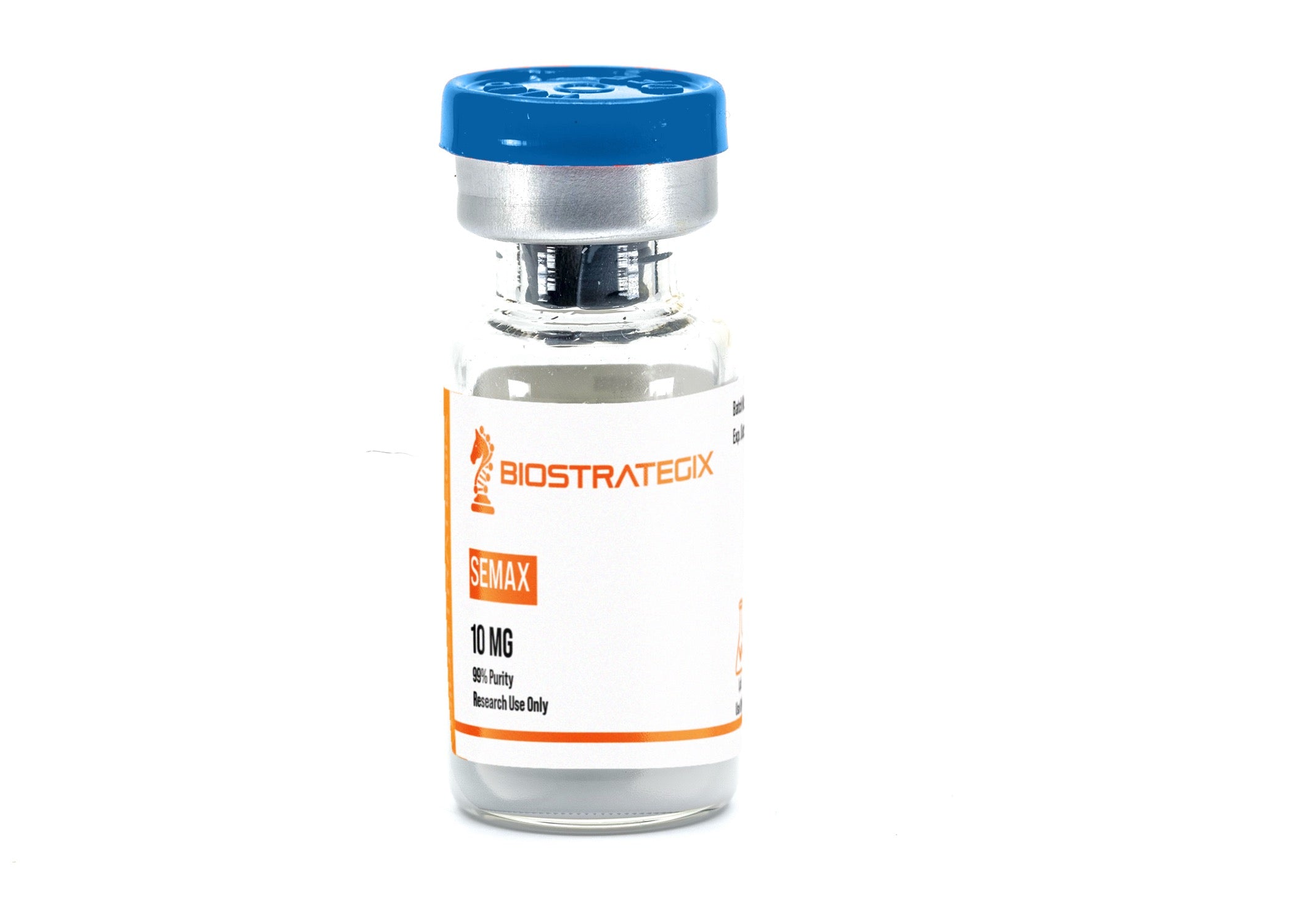 Frasco do composto Semax — uso exclusivo em pesquisa