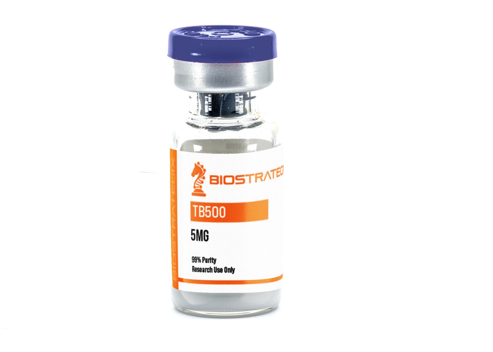 Frasco do composto TB500 (Timosina β4) — uso exclusivo em pesquisa