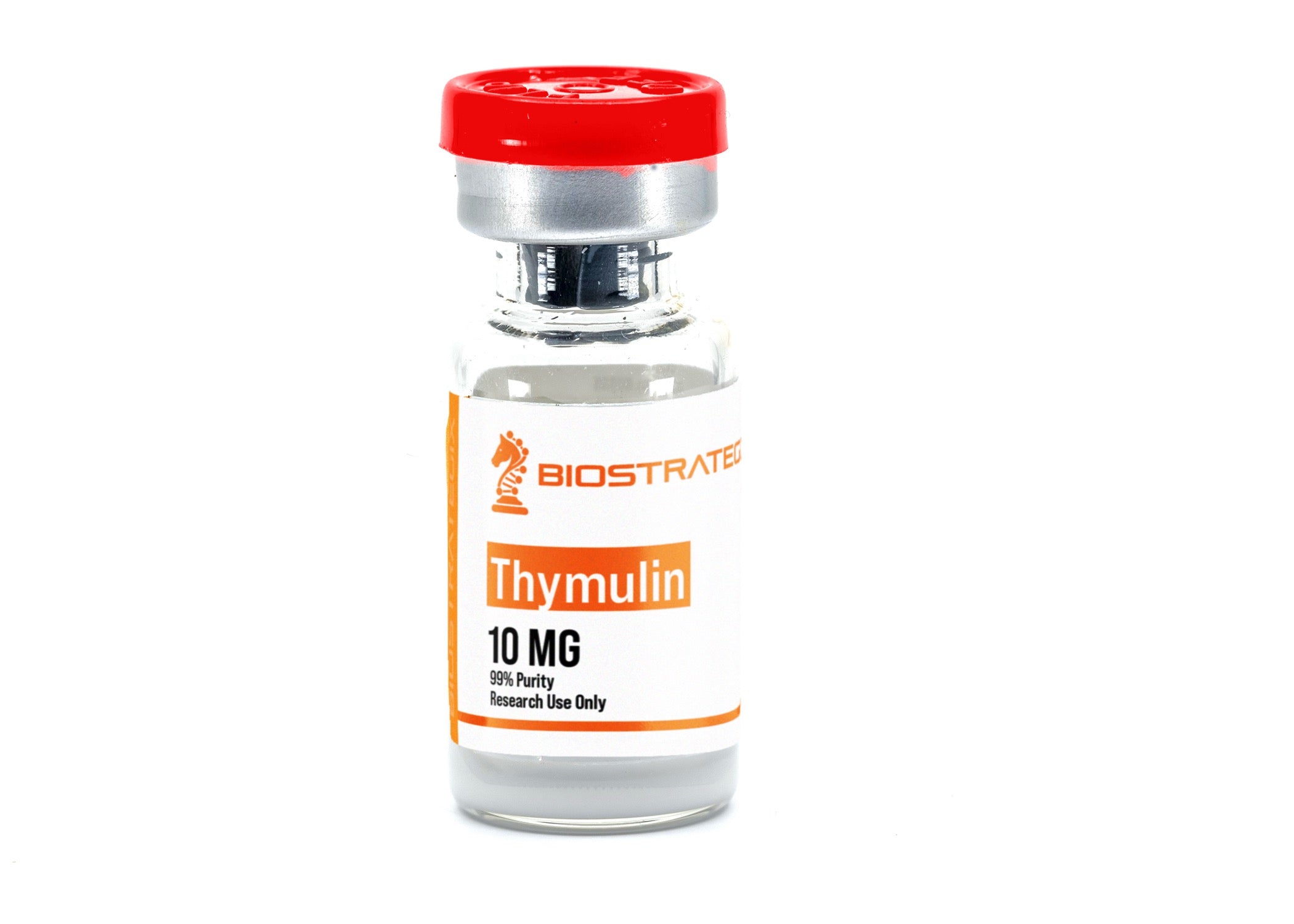Frasco do composto Thymalin — uso exclusivo em pesquisa