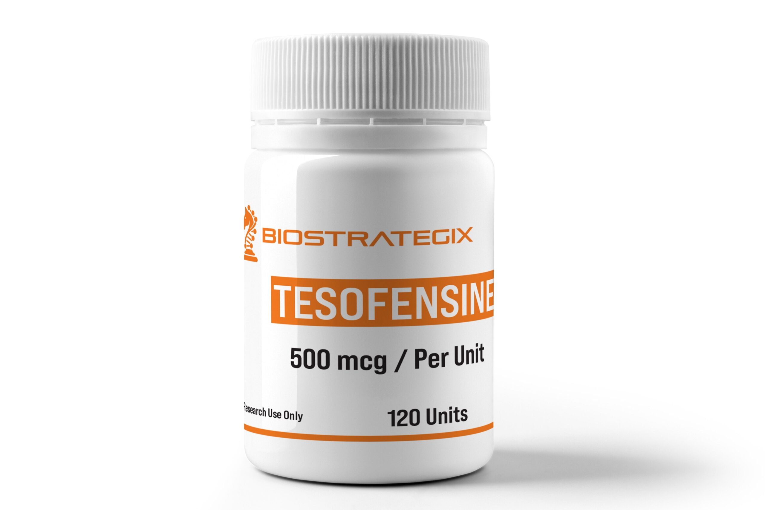 Frasco do composto Tesofensine — uso exclusivo em pesquisa